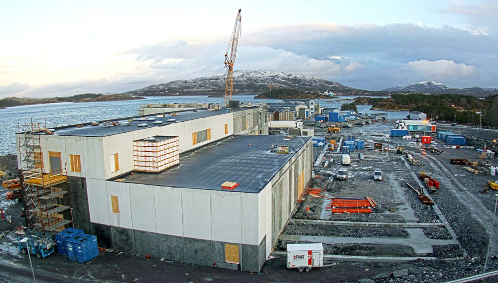 Ny fabrikk Marøya, januar 2020